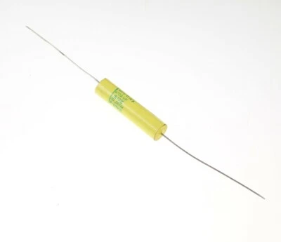 F-DYNE 2x .002uf 10000V DC Axial Film Metallized Polyester Capacitor .002mfd 10000VDC