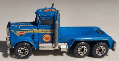Matchbox Peterbilt 1981 Vintage Diecast Cement Truck Concrete (NO Mixer) 1:80 - Image 1 of 4