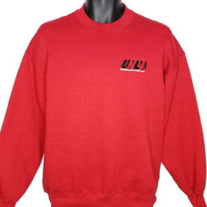 Vintage UNLV Rebels Sweatshirt Mens Size Large 90s Sports Foundation Made In USA