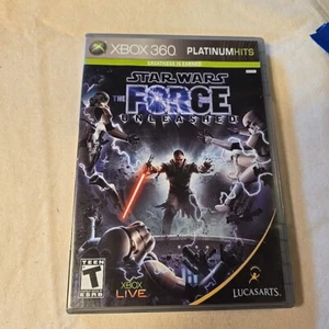 Star Wars The Force Unleashed Xbox 360 W Manual Rated T Untested Clean Disc - Bild 1 von 4