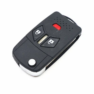 For Mitsubishi Eclipse Lancer Galant 4 Buttons Flip Remote Key Shell Case Fob - Picture 1 of 9