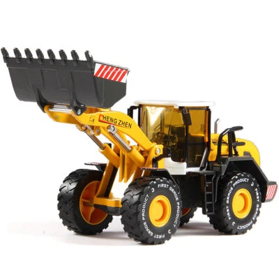 1:50 Loader Toy Truck Construction Vehicle Diecast Model Toy Car for Boys Yellow - Image 1 of 4