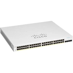 Cisco CBS220-48P-4G-NA 48 Giga PoE 4 Giga Exp 4 SFP Managed Network Switch - Picture 1 of 6