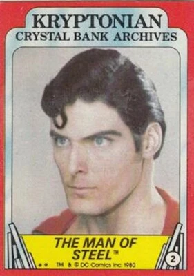 SUPERMAN 2 II COMPLETE TRADING CARD SET 1-88 1980 TOPPS USA CHRISTOPHER REEVE - Image 1 of 4