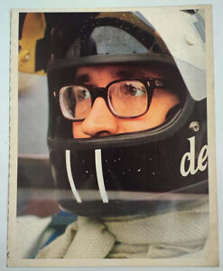 mini poster fotografico ANDREA DE ADAMICH Formula 1 F1 - pagina da rivista