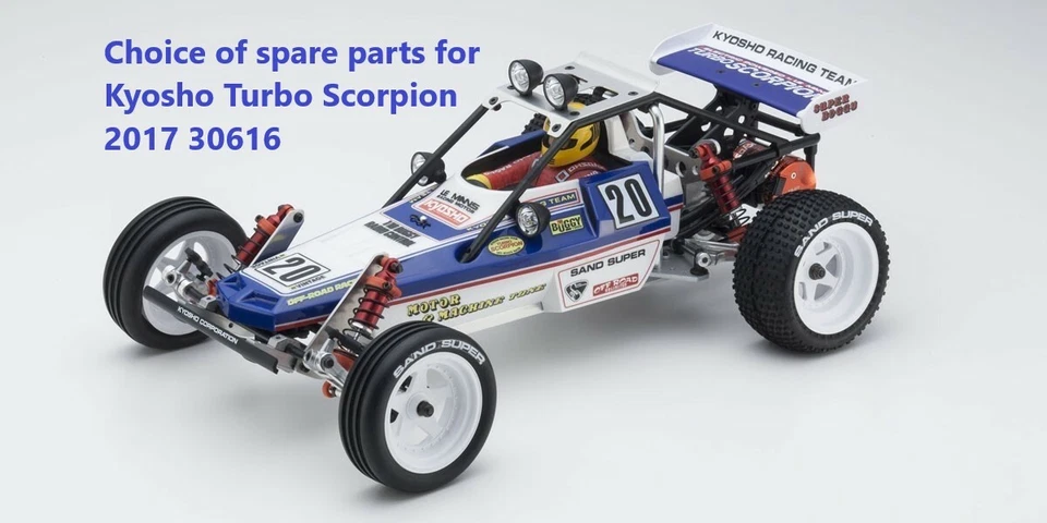 Choice Of New Spare Parts For 'Kyosho Turbo Scorpion 2017 30616' - image 1 of 1