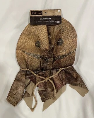 TRICK R TRATAR “SAM” TELA COMPLETA MÁSCARA ADULTO ACCESORIO DE DISFRAZ Foto 1 de 2