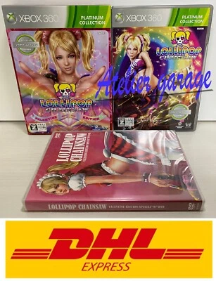 USED S Microsoft XBOX 360 LOLLIPOP CHAINSAW Valentine Edition PREMIUM Collection - Image 1 of 4
