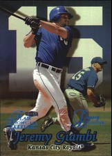 1999 Flair Showcase Legacy Collection Row 2 Baseball Card #38 Jeremy Giambi /99
