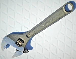 Proto 706-SL 6" Clik-Stop Adjustable Wrench Black Oxide Pre-Owned, Used Good/Con - Picture 1 of 12