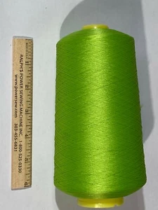 A&E Wildcat Plus Tex-24 Polyester Serger Thread huge 16oz Cone Lime Frappe 32569 - Picture 1 of 2