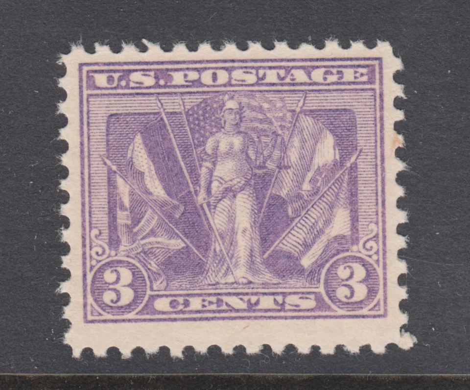 US Sc 537 MNH. 1919 3c violet Victory, F-VF - Image 1 of 1