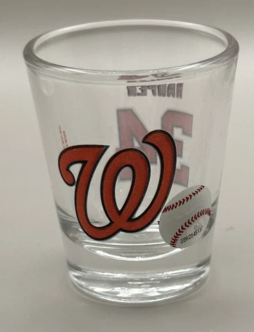 Washington Nationals Bryce Harper #34 Shot Glass Cover