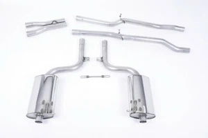 Milltek resonationsfreier Katzenrückenauspuff - passt zu Audi S4 4.2 V8 B6 - Bild 1 von 3
