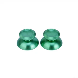 Sony PS4 Playstation 4 Aluminum Thumbstick Analogstick Joystick Set - Green - Picture 1 of 5