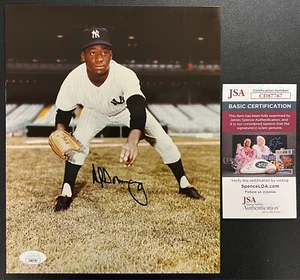 Al Downing Signed 8x10 Color Photo JSA Cert. AUTO Pitcher Yankees/Dodgers MLB! - Picture 1 of 4