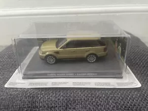 RANGE ROVER SPORT - James Bond Car Collection #51 CASINO ROYALE DIECAST MODEL - Picture 1 of 6