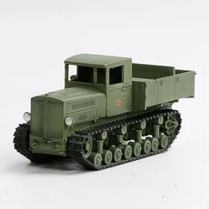 1/72 Soviet Komintern Artillery Tractor Miliatry Green Diecast Car Model Truck - Picture 1 of 11