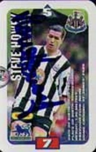 Steve Howey - Newcastle - Signed Trading Card - COA - (5742)