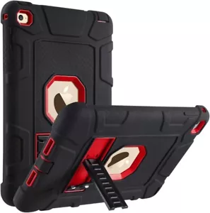 iPad Mini 4 Case Three Layer Heavy Duty Rugged Case with Shock Absorption - Picture 1 of 4