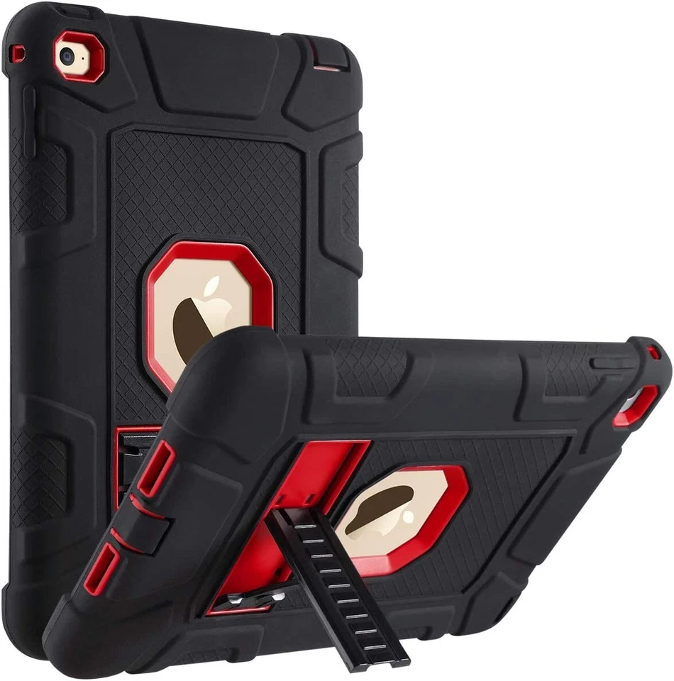 iPad Mini 4 Case Three Layer Heavy Duty Rugged Case with Shock Absorption - Image 1 of 4