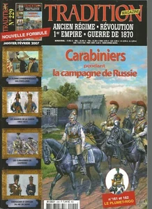 TRADITION N°229 CARABINIER EN RUSSIE / MARIN GARDE / CUIRASSIE ZASTROW /48 LIGNE - Imagen 1 de 7