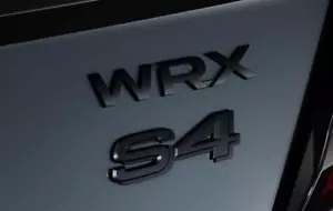 JDM OEM WRX S4 STI Sport Rear Ornament Emblem Budge Limited Edition Black JAPAN - Picture 1 of 4
