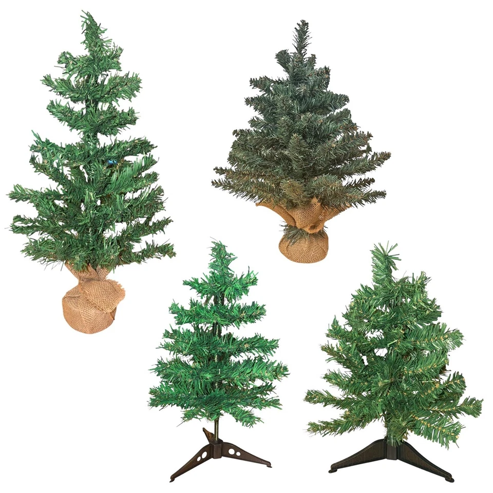 Christmas Tree Mini 45-60cm Table Top Indoor Use Home Office - Choose Design - Image 1 of 1