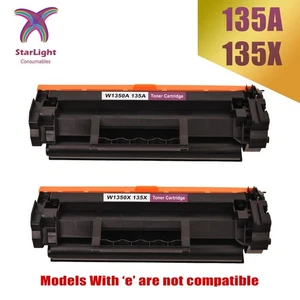 135A 135X Toner With Chip Fits For HP LaserJet M209dw M234DW M234sdn M234sdw LOT - Picture 1 of 18