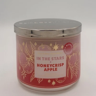 Vela de 3 mechas Bath & Body Works In the Stars & Honeycrisp Apple verano 2024 ¡NUEVA! Foto 1 de 4