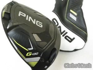PING G430 LST Driver 9° TOUR 2.0 Chrome 65 Regular Flex +Cover NICE - Picture 1 of 8