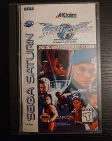 Street Fighter: The Movie (Sega Saturn, 1995) CIB Registration included!