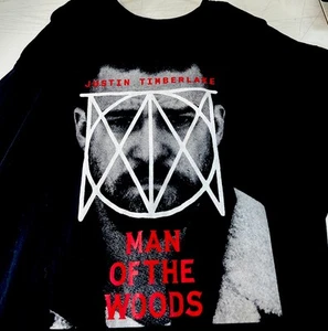 JUSTIN TIMBERLAKE World Tour Concert Tshirt Man Of The Woods Sz XXL - Picture 1 of 3