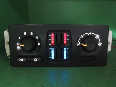 15832313 SILVERADO TAHOE SIERRA YUKON AC MANUAL CLIMATE CONTROL LED REBUILT 2744 - Image 1 of 4