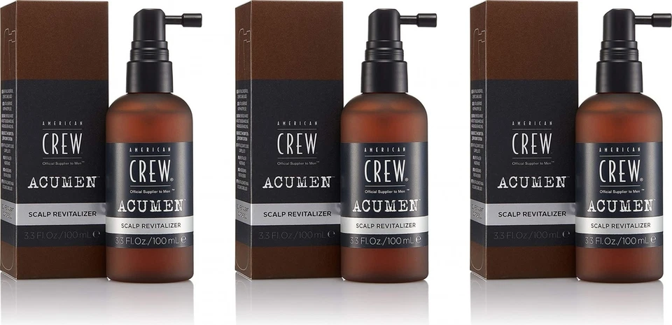 American Crew Acumen Scalp Revitalizer 3x100 ml