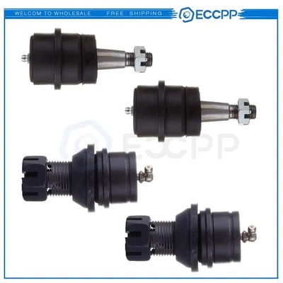 ECCPP 4pcs Front Lower Upper Ball Joints Assembly Set For Jeep Cherokee Wrangler Foto 1 de 4