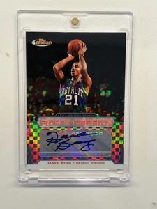 Dave Bing 2004 Topps Finest Finest Moments Refractor Auto /7 X-Fractor - Picture 1 of 2