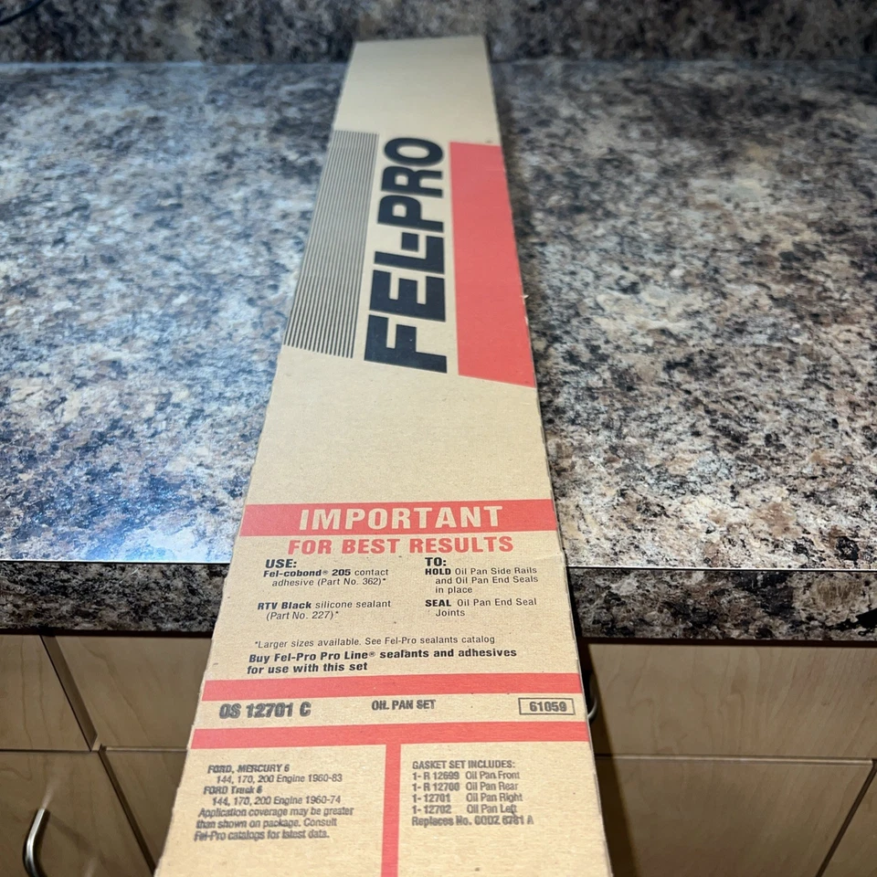 Fel-Pro OS12701C Oil Pan Set! Free Shipping! - Image 1 of 2