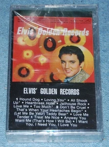 Elvis' Golden Records, Elvis Presley Cassette, New & Factory Sealed - Picture 1 of 1