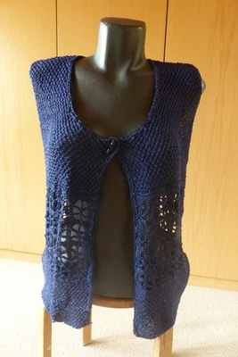 DAMEN Weste - Unikat - Selbstgestrickt - Größe siehe Beschreibung - - Bild 1 von 3