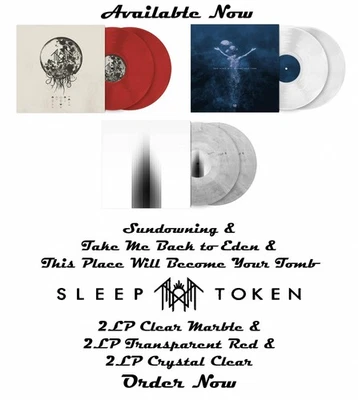Sleep Token Sundowning + Eden + Tomb 6LP 3 x Color Variants Vinyl IN HAND - Изображение 1 из 4