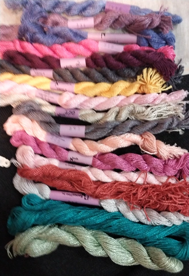 17X Needlepoint Necessities Spring/Spring 2 Rayon/Cotton Needlepoint/Cross-Stitc - Image 1 of 1