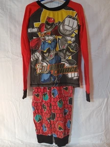 Power Rangers Dino Charge Boys Size 9/10 Pajama Set - Picture 1 of 5