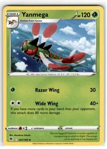 Pokemon Yanmega Uncommon LP (lightly Played - Picture 1 of 2