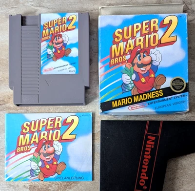 Super Mario Bros 2 NES Spiel - Bienengräber Small Box - Bild 1 von 4
