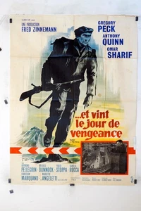 ET VINT LE JOUR DE VENGEANCE GREGORY PECK MOVIE POSTER ORIGINAL 120x160 - Picture 1 of 1