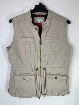 Gander Mountain Guide Series Franela Forrado Caqui Senderismo Safari Chaleco Mujer XL Foto 1 de 4