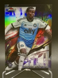 NIMFASHA BERCHIMAS REFRACTOR COMMON 2024 Topps FINEST MLS CHARLOTTE FC Refractor - Picture 1 of 1