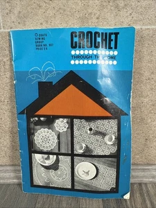 Vintage Crochet through the Home Booklet by Coats Sewing Group Book No 987. - Picture 1 of 8