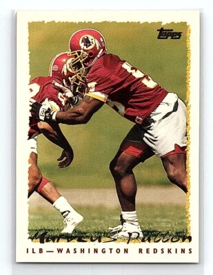 1995 Topps Marvcus Patton Washington Redskins #244 - Image 1 of 2